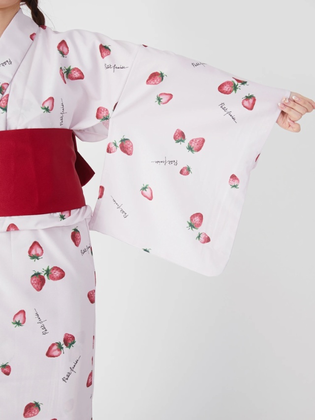 FancyStrawberry浴衣SET - Ank Rouge(アンクルージュ)の浴衣セット 