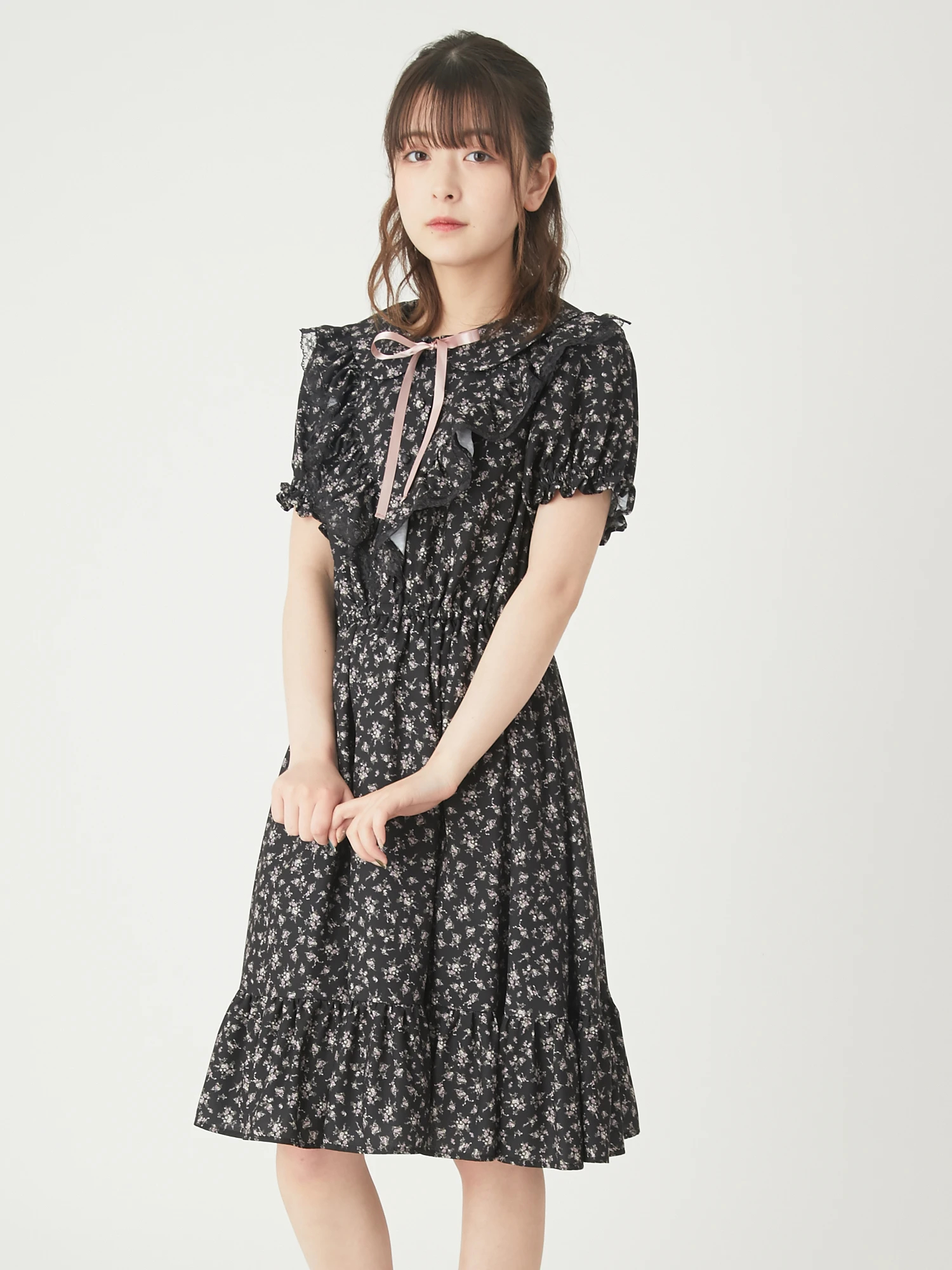 Ank Rouge PetitFloral ワンピース