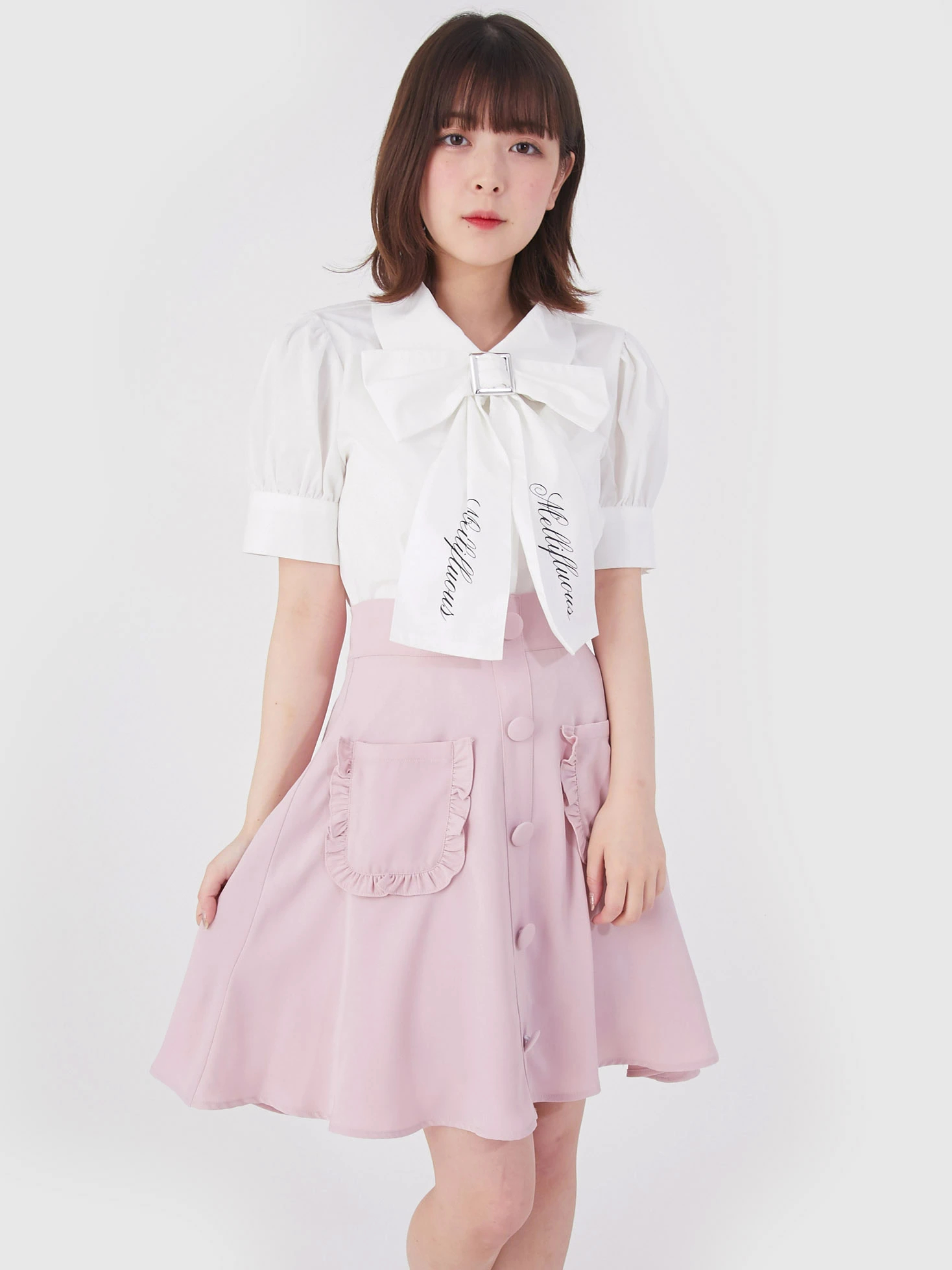 ポケットフリルスカート - Ank Rouge(アンクルージュ)のスカート 