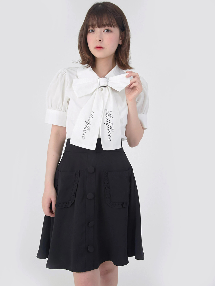 美品☆アンクルージュ フリルスカート Mサイズ ポケットフリルスカート - Ank Rouge(アンクルージュ)のスカート