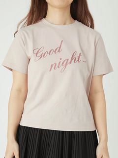 グリッターロゴTシャツ