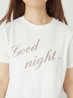 グリッターロゴTシャツ