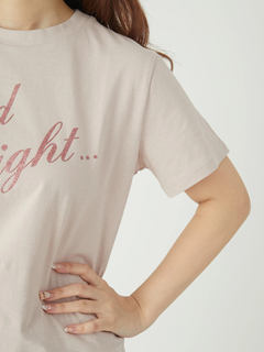 グリッターロゴTシャツ