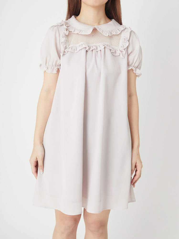 バルコニーアンドベット 新品タグ付き レースワンピース balcony and bedレースワンピース