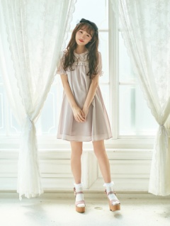 ドットチュールヨークベビードールワンピース Ank Rouge アンクルージュ のワンピース ファッション通販 Ailand アイランド