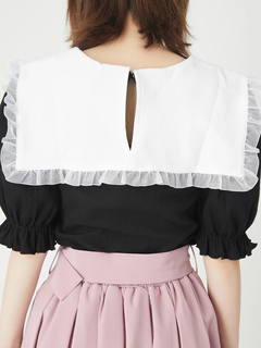 バラ刺繍TOPS