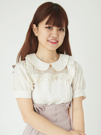 Rouje paris ルージュ　イエナ　ドット　ブラウス　フリル 別注 Rouje paris ルージュ イエナ ドットブラウス IENA 水玉