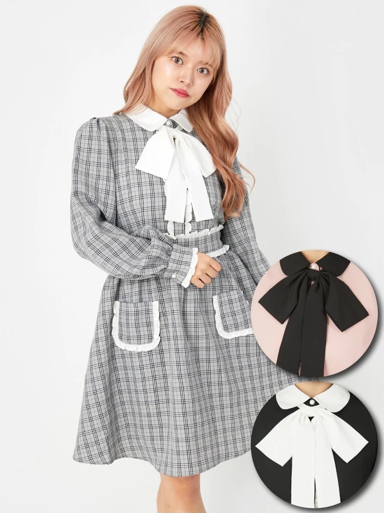 ポケットフリルop Ank Rouge アンクルージュ のワンピース ファッション通販 Ailand アイランド