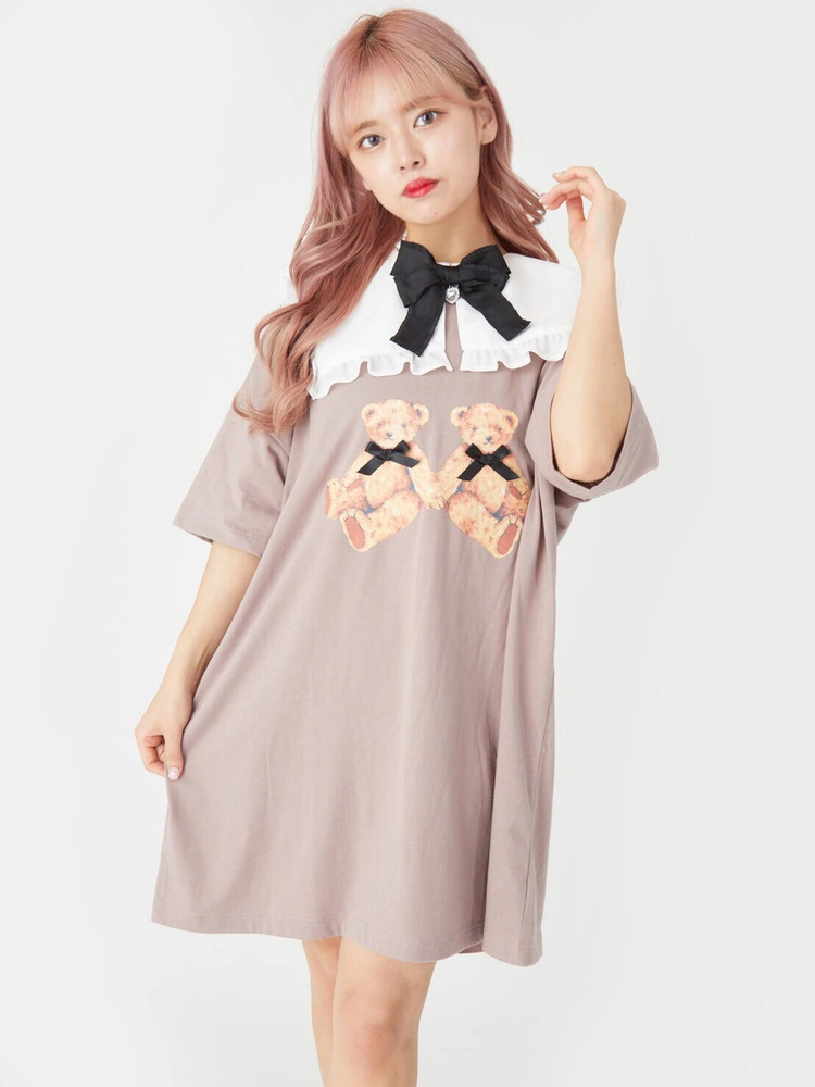 くまちゃんセーラーBIGTE - Ank Rouge(アンクルージュ)のTシャツ