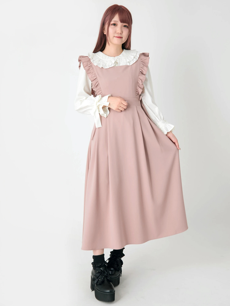 サイドスピンドルロングサロペットOP - Ank Rouge(アンクルージュ)の