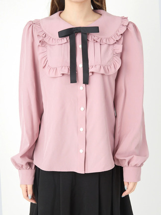 リボンブラウス - Ank Rouge(アンクルージュ)のシャツ・ブラウス