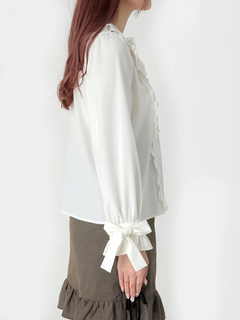 リボンカフスドーリーブラウス