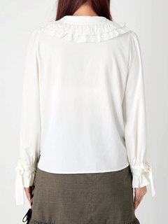 リボンカフスドーリーブラウス