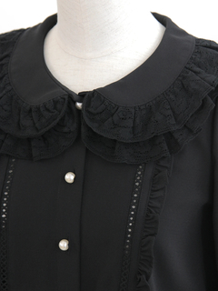 リボンカフスドーリーブラウス