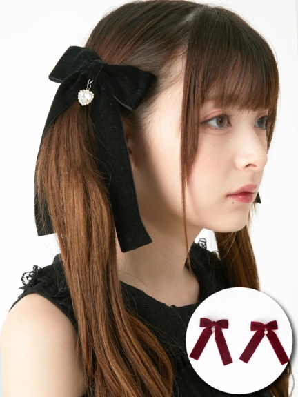 ベロアリボンセット Ank Rouge アンクルージュ のヘッドアクセ ファッション通販 Ailand アイランド