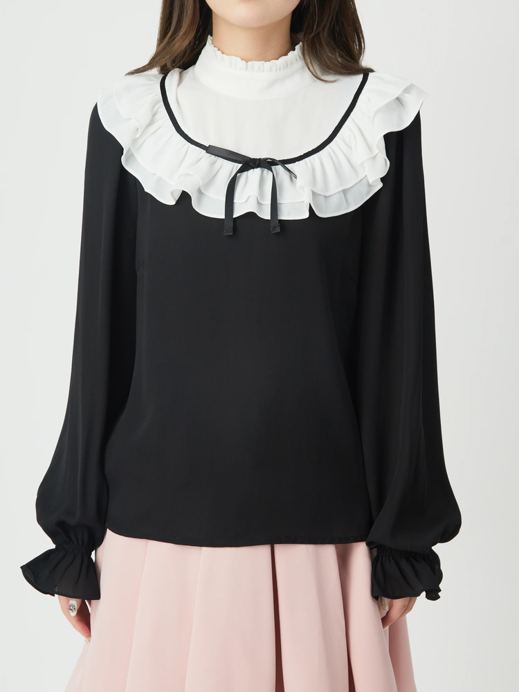 ヨーク切り替えブラウス - Ank Rouge(アンクルージュ)のシャツ