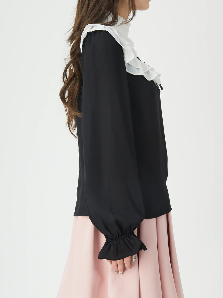 ヨーク切り替えブラウス - Ank Rouge(アンクルージュ)のシャツ