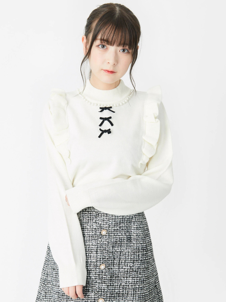 Rirandture♡肌触り抜群ふわふわアンゴラ3wayニット