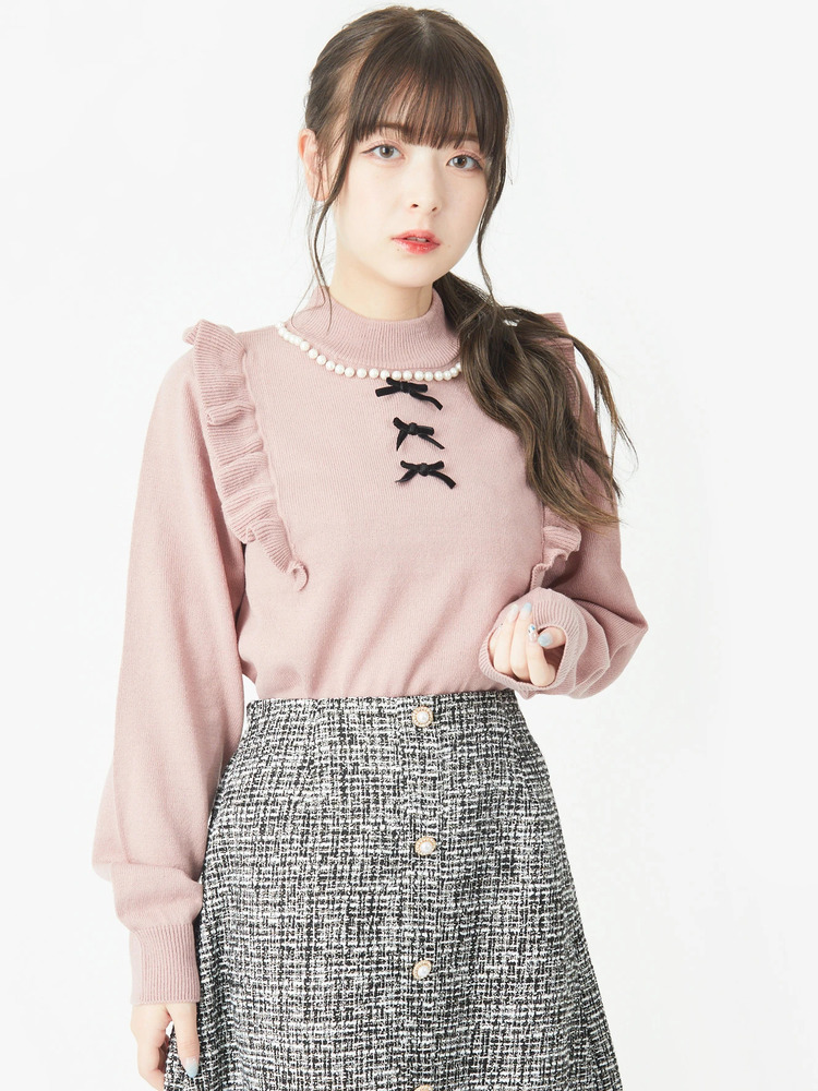 Rirandture♡肌触り抜群ふわふわアンゴラ3wayニット