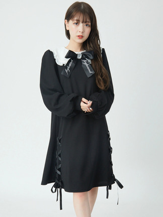 （あつな）ルルゲッタ Squirrel&Rabbit 七分袖　ワンピース あつな）ルルゲッタ Squirrel&Rabbit 七分袖 ワンピース 楽天
