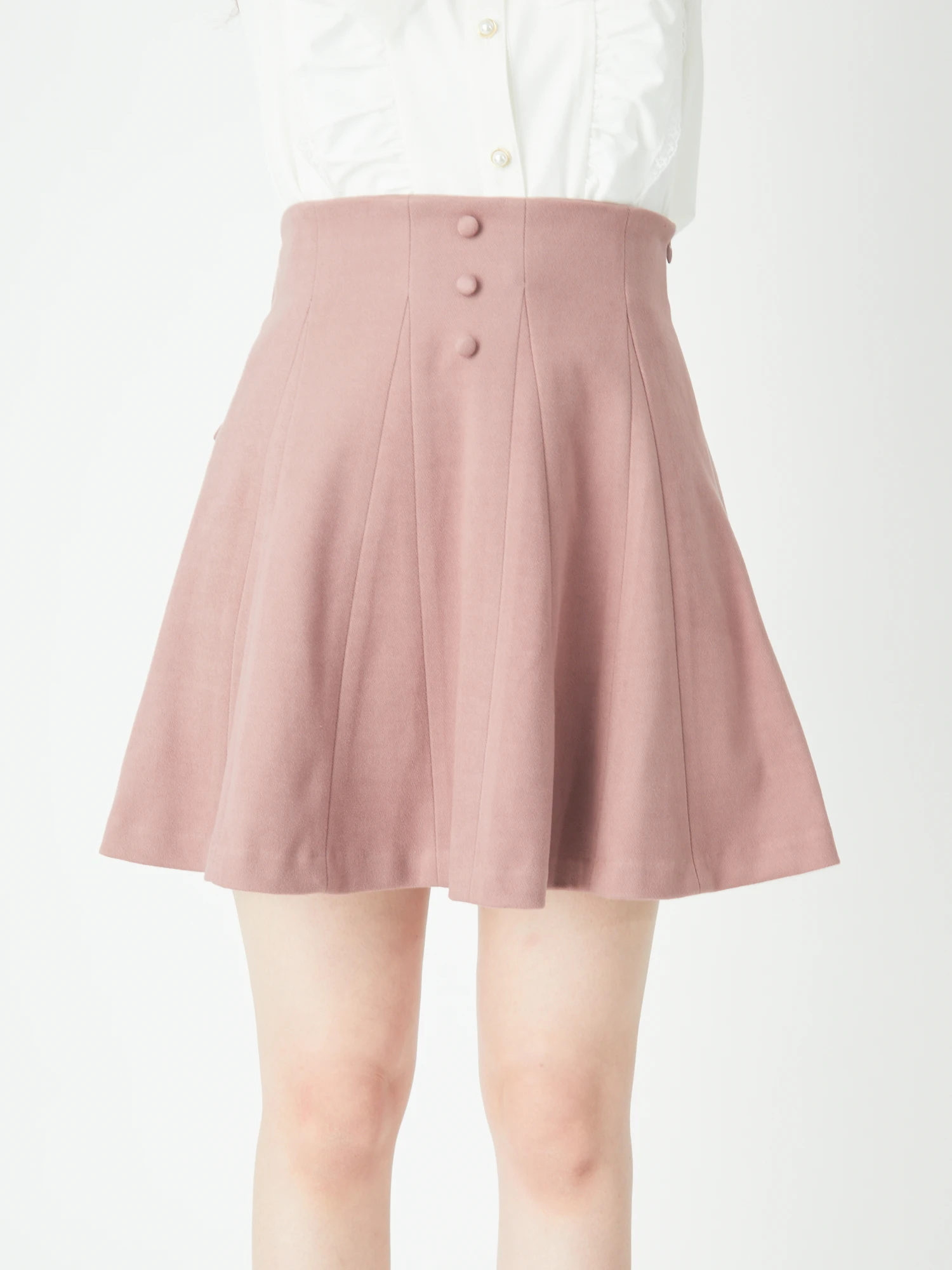 BACKリボンフレアースカート - Ank Rouge(アンクルージュ)のスカート 