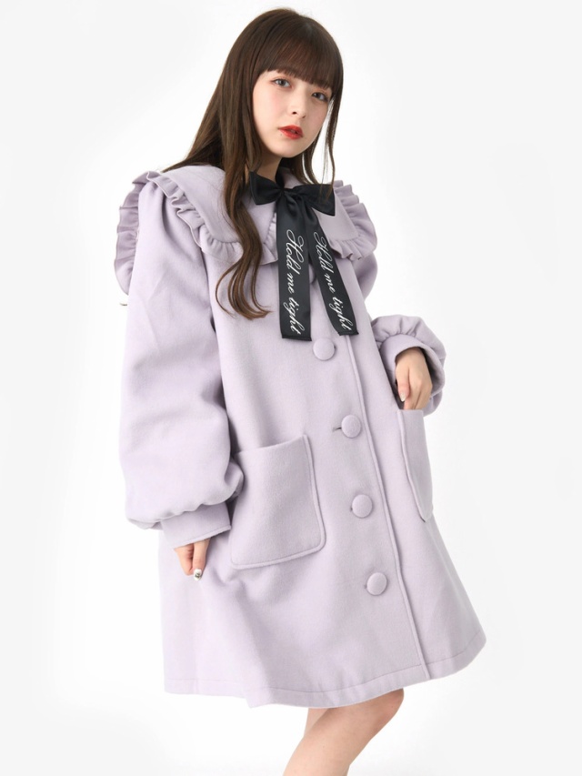 ロゴリボンセーラーコート - Ank Rouge(アンクルージュ)のコート  