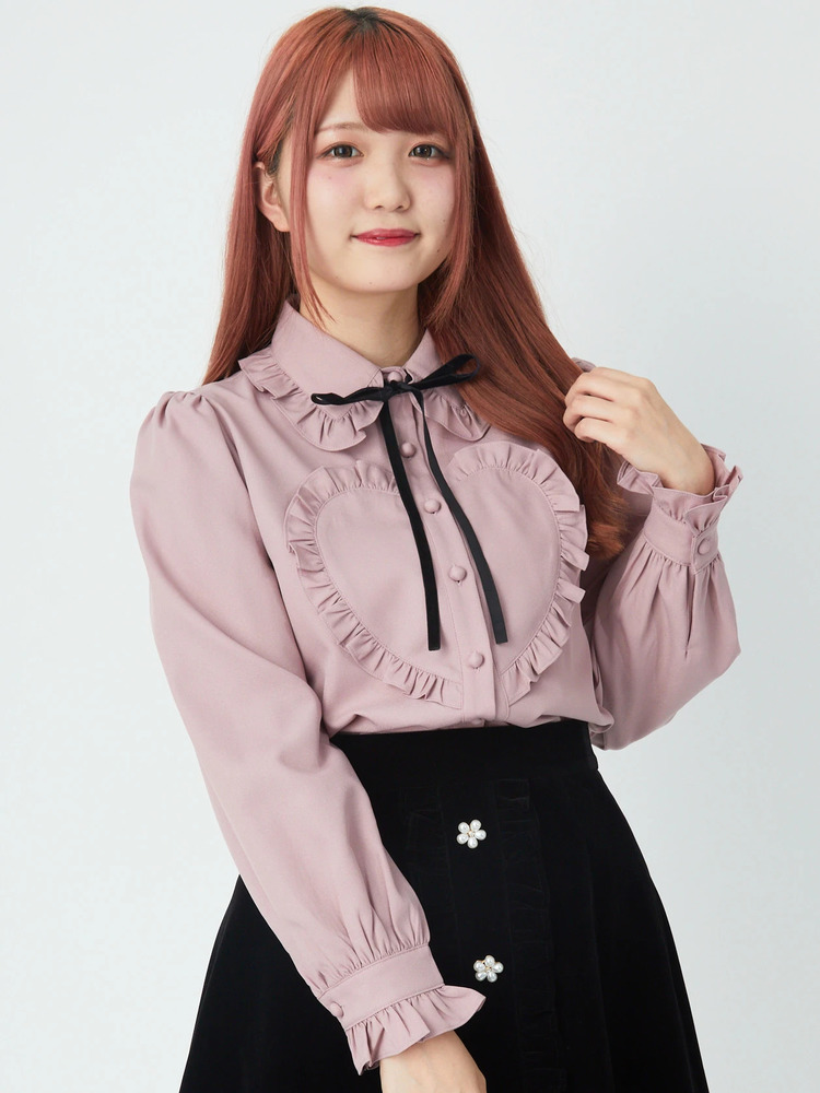 bonjour 12Yブラウス Bonjour Sagan ブラウス シャツ アシメフリルシャツ レディース