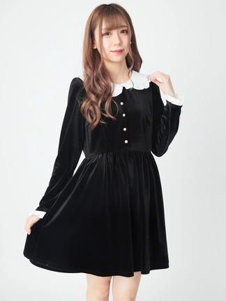 Ayla（アイラ）の「velvet cross dress（ワンピース）」 - WEAR