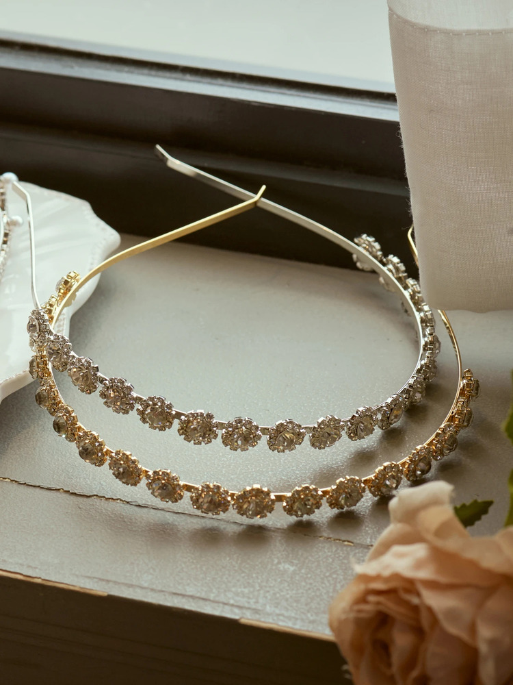 クリスタルビジューカチューシャ - Ank Rouge(アンクルージュ)のヘッド