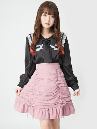 ギャザー台形SK - Ank Rouge(アンクルージュ)のスカート｜ファッション