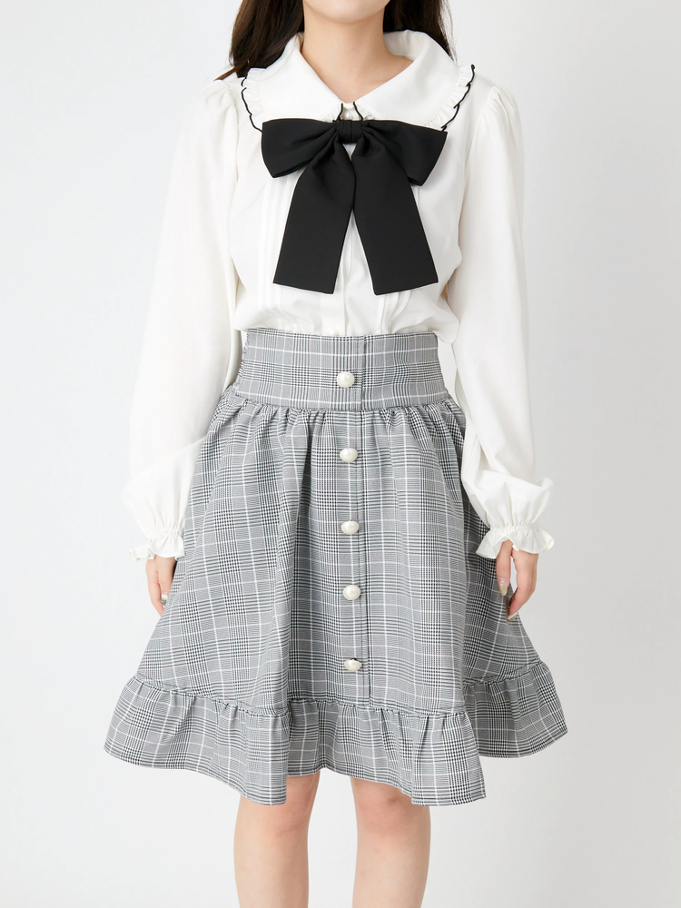 サスペンダースカート - Ank Rouge(アンクルージュ)のスカート