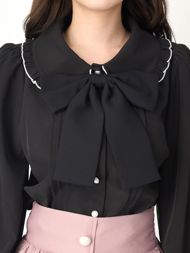 リボンブラウス - Ank Rouge(アンクルージュ)のシャツ・ブラウス