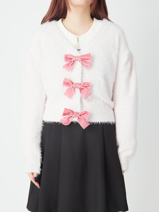 新品✩Cherry Ann チェリーアン✩ビジューカーディガン定価9250円+税 S A L E 】USAGI ONLINE限定 LILY BROWN チャイナビジューニット