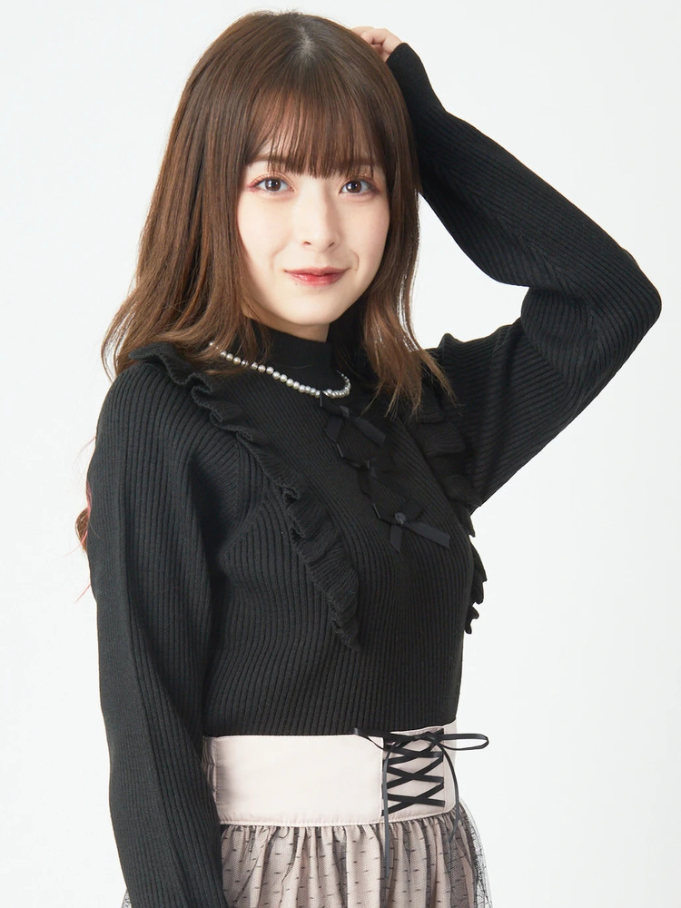 ☆mama☆　sovバックリボンプルオーバーホワイト 36 カットオフ3wayプルオーバー(MOMとお揃い)