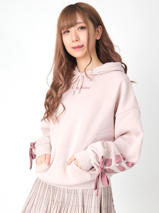 スピンドル袖パーカー - Ank Rouge(アンクルージュ)のパーカ