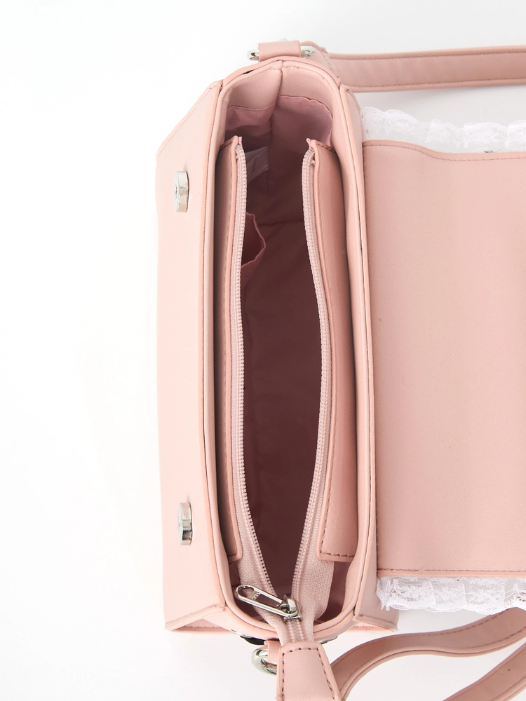 ビジューリボンショルダーBAG バッグ ピンク ♡ Ank Rouge ビジューリボンショルダーBAG - Ank Rouge(アンクルージュ)の