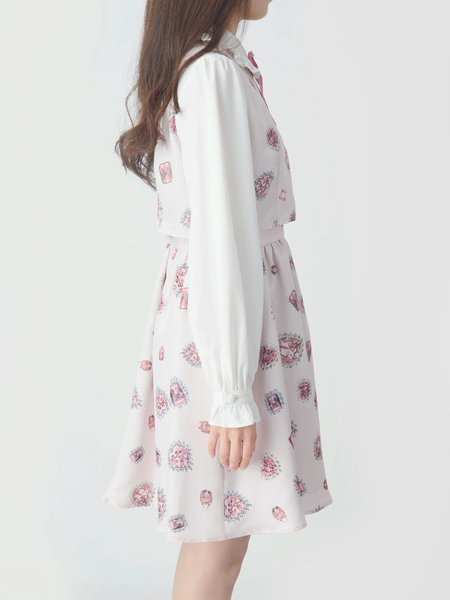 HeartJewel Set/Upワンピース - Ank Rouge(アンクルージュ)の HeartJewel Set/Upワンピース - Ank Rouge(アンクルージュ)の