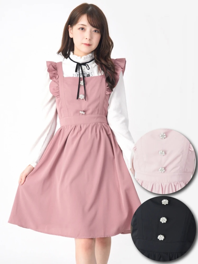 ビジューリボンJSK - Ank Rouge(アンクルージュ)のワンピース  