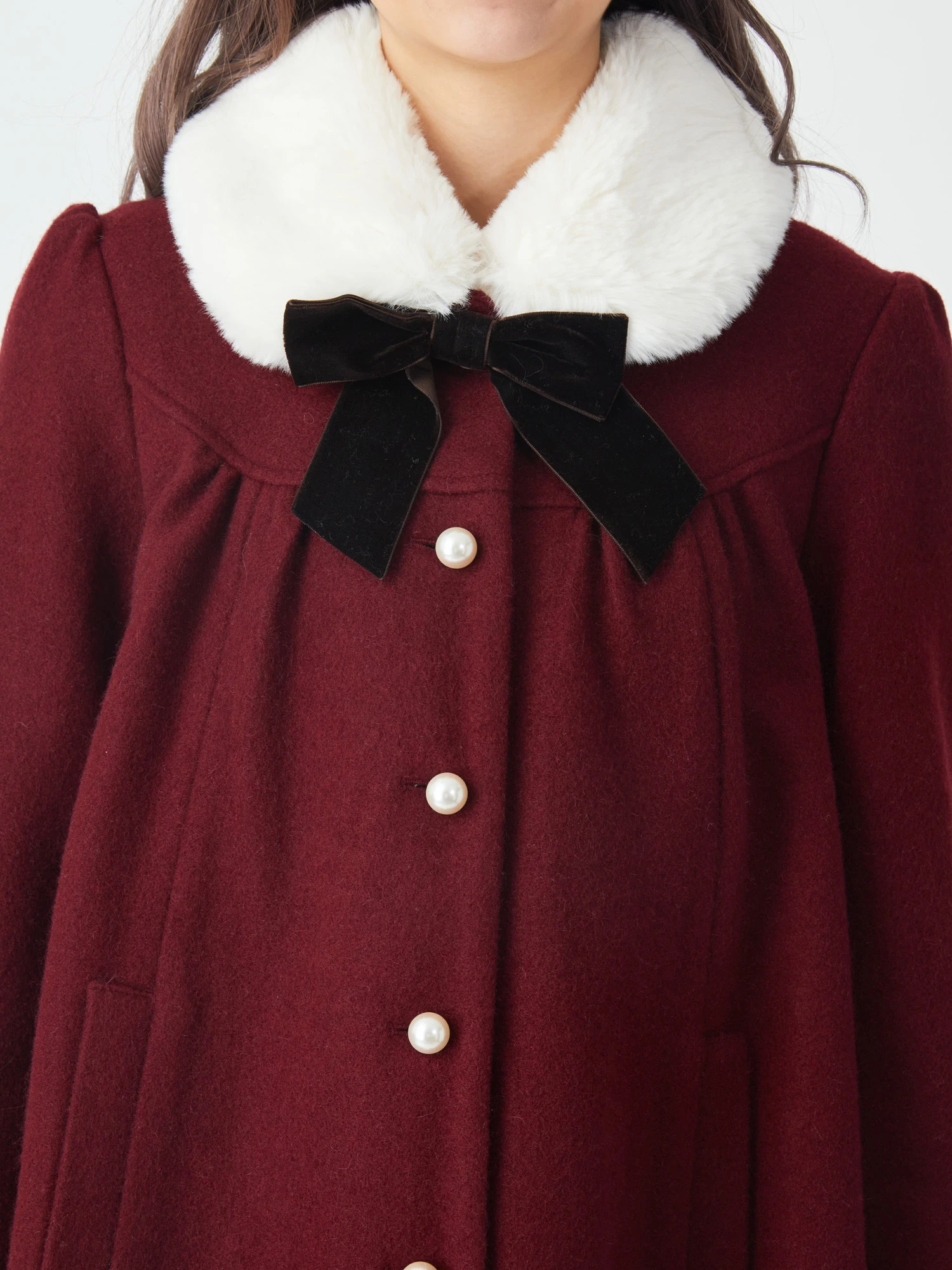 裾スカラップAラインコート - Ank Rouge(アンクルージュ)のコート ...