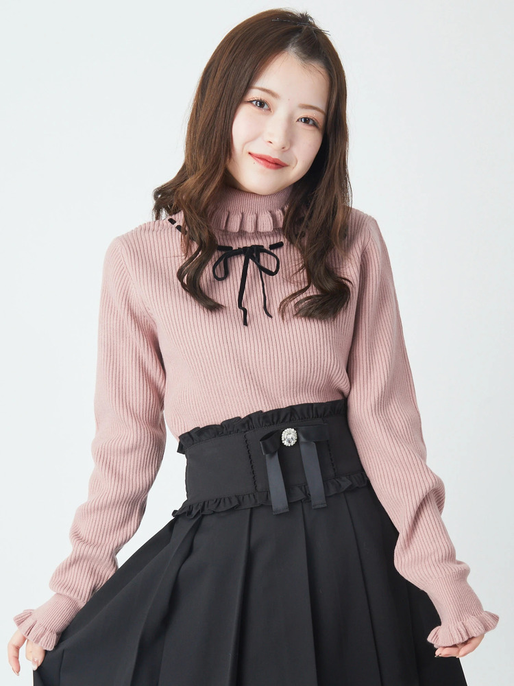 はしごリボンTOPS - Ank Rouge(アンクルージュ)のニット｜ファッション