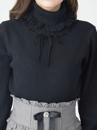 はしごリボンTOPS - Ank Rouge(アンクルージュ)のニット｜ファッション