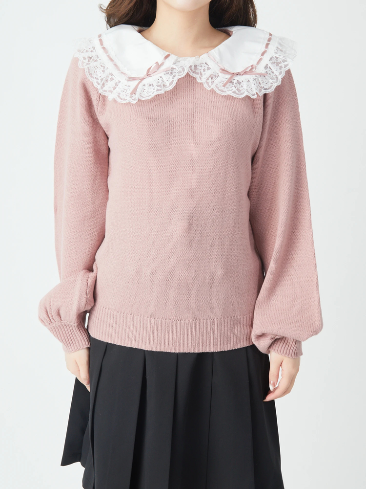 新品タグ付♡アンクルージュ♡ はしごレースおリボンSETUP♡ピンク♡ はしごレースおリボンSETUP - Ank Rouge(アンクルージュ)の