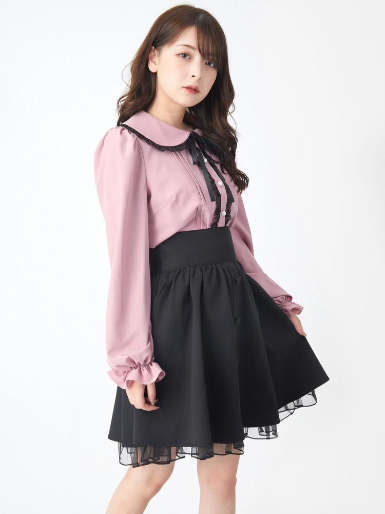 裾フリルギャザーSK - Ank Rouge(アンクルージュ)のスカート 