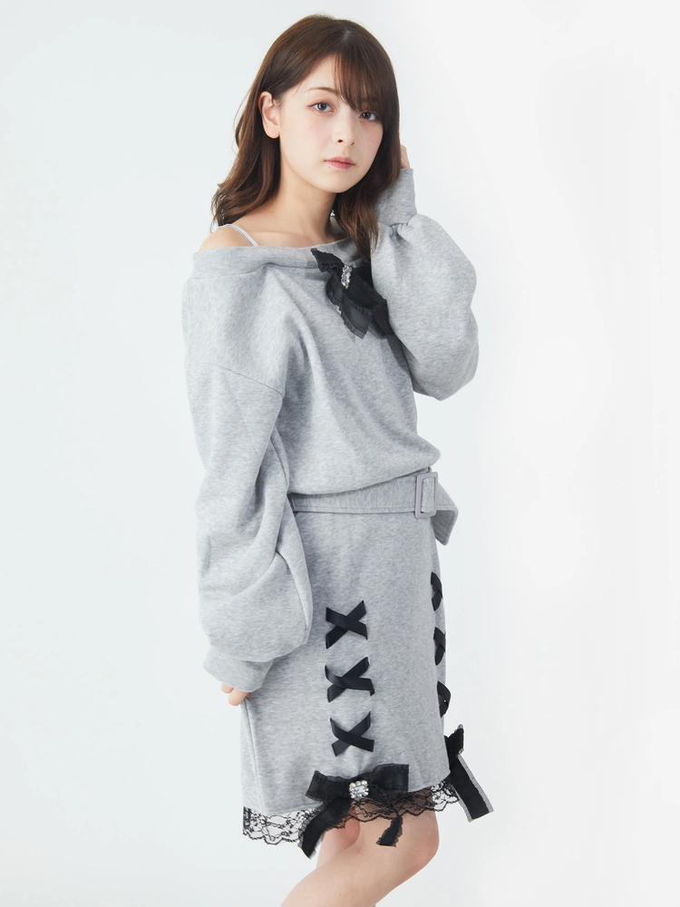 アンクルージュ ワンピース ねこちゃんニットワンピース - Ank Rouge(アンクルージュ)の