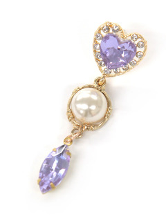 キラキラビジューピアス