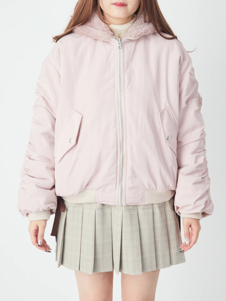 リバーシブルブルゾン - Ank Rouge(アンクルージュ)のブルゾン