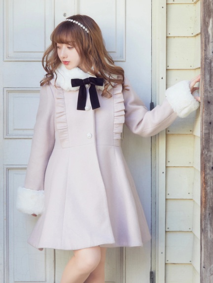 フロントフリルドーリーコート Ank Rouge アンクルージュ のコート ファッション通販 Ailand アイランド