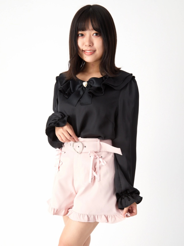 スピンドルフリルショーパン - Ank Rouge(アンクルージュ)のショート 