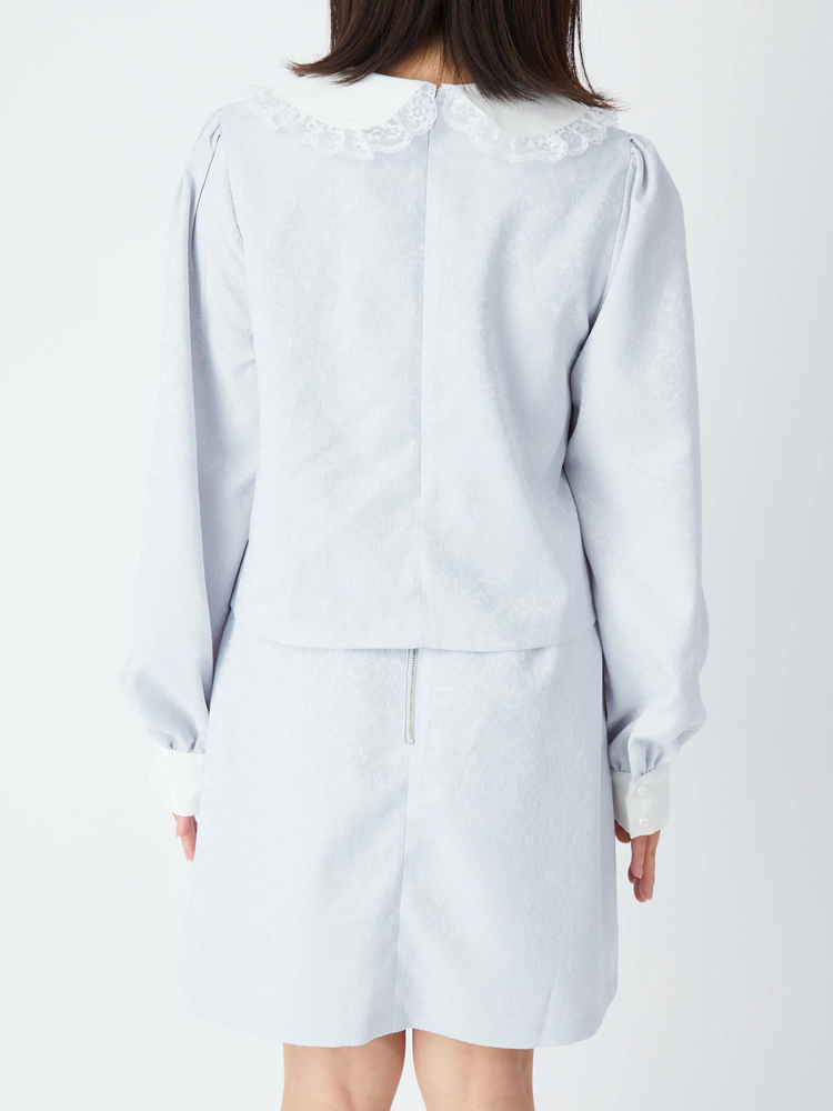 【新品】Rady キラキラ♡ビジューボタン ラインスタジャン モチーフボタン 薔薇型 【レッド】 赤 ラインストーン ボタン