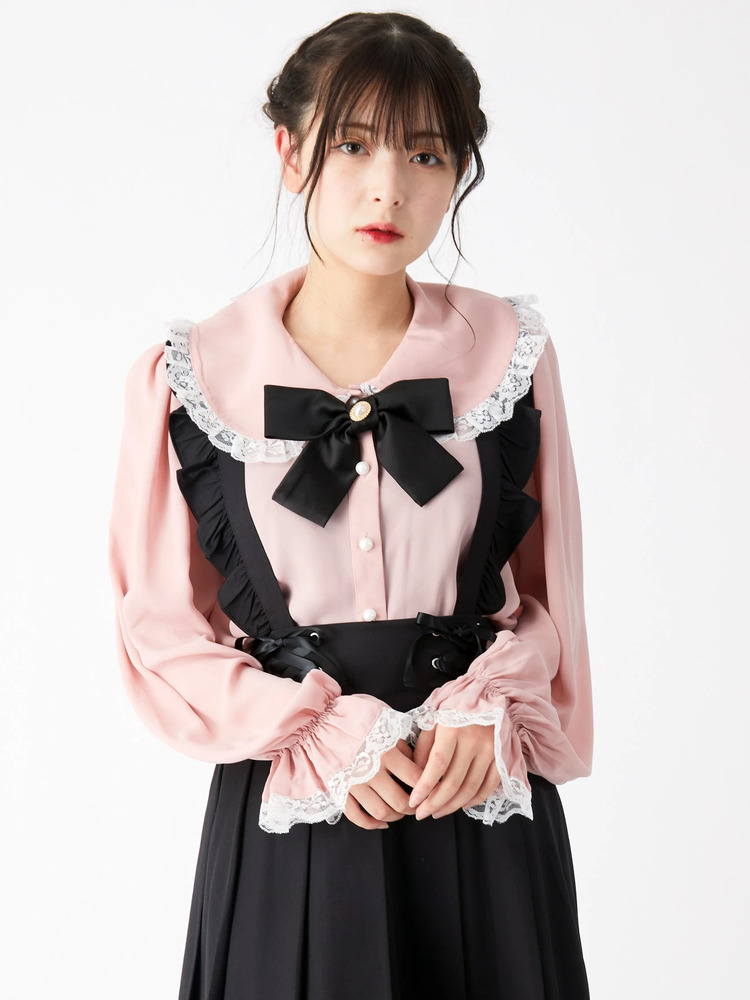 JOURNAL STANDARD ブラウス シャツ カットワークレースフリル